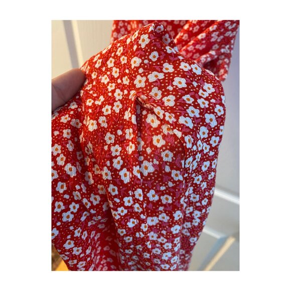 Faithfull Islas Sandrina Ditsy-Floral Midi Dress - Picture 8 of 8